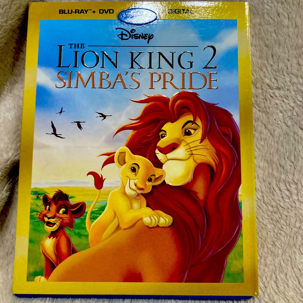 Disney’s THE LION KING 2: SIMBA’S PRIDE Blu-ray/DVD combo (no digital copy)